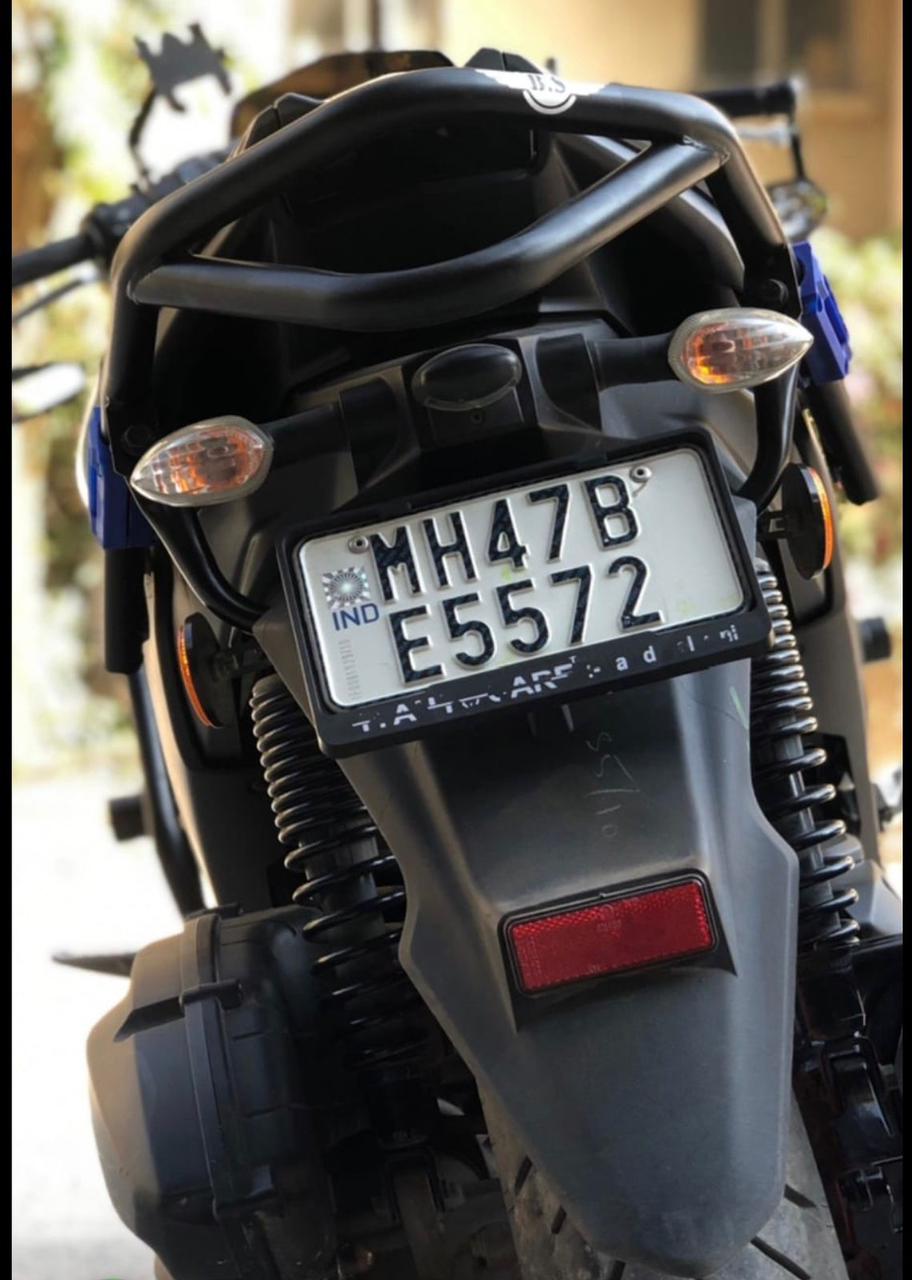 Yamaha Aerox Crash Guard/ Black - Premium  from Sparewick - Just Rs. 4450! Shop now at Sparewick