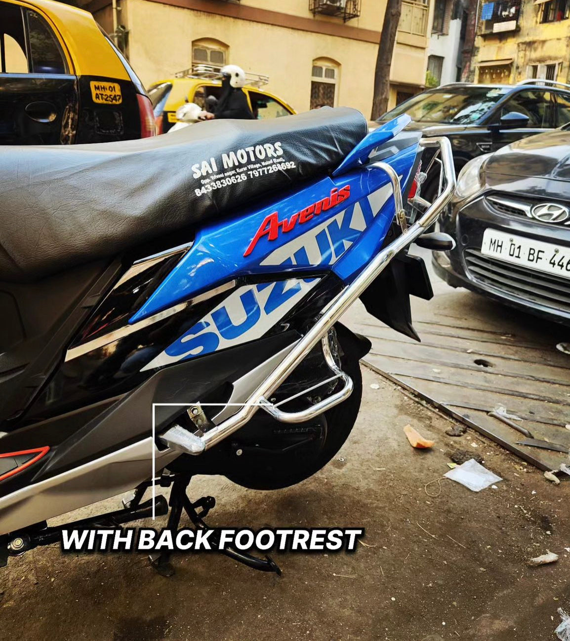 BS - Suzuki Avenis 125 Crash Guard | Sparewick