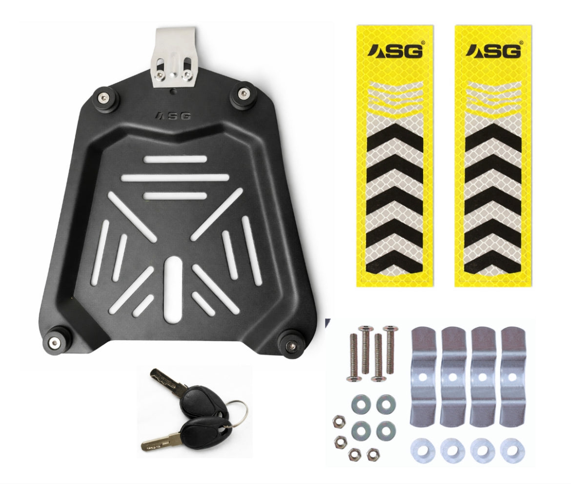 Sparewick - Asg Top Box Aluminium(55 Litres) | Sparewick