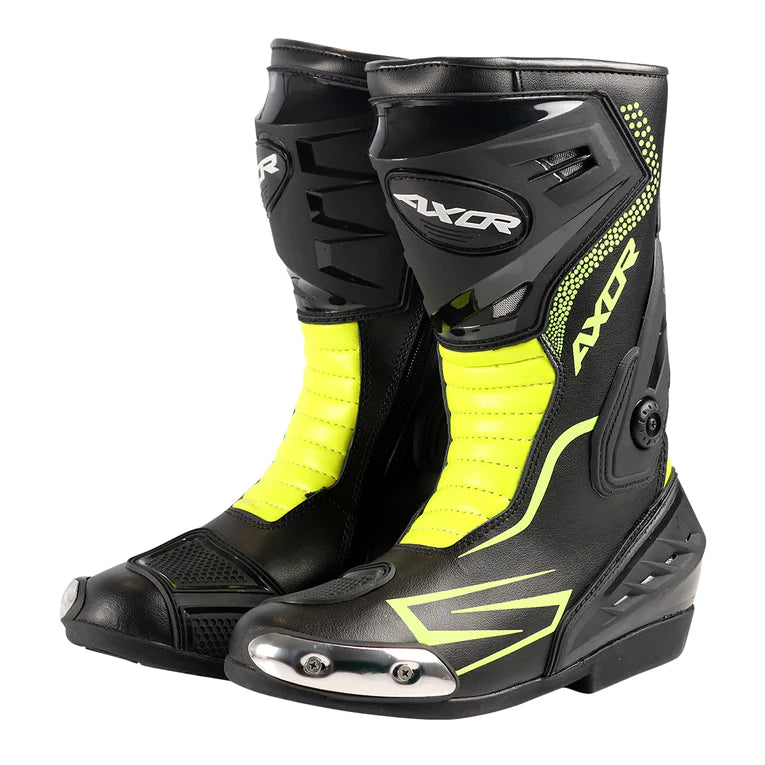 Axor Slipstream Riding Boots/ Neon Green - Premium  from Raida - Just Rs. 7999! Shop now at Sparewick