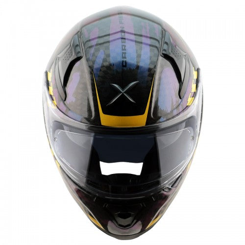 AXOR - Apex Carbon Big Checks/ Gloss Carbon Neon Yellow | Sparewick