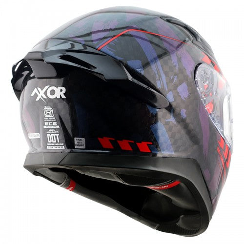 Apex Carbon Big Checks/ Gloss Carbon Red - Premium  from AXOR - Just Rs. 11250! Shop now at Sparewick