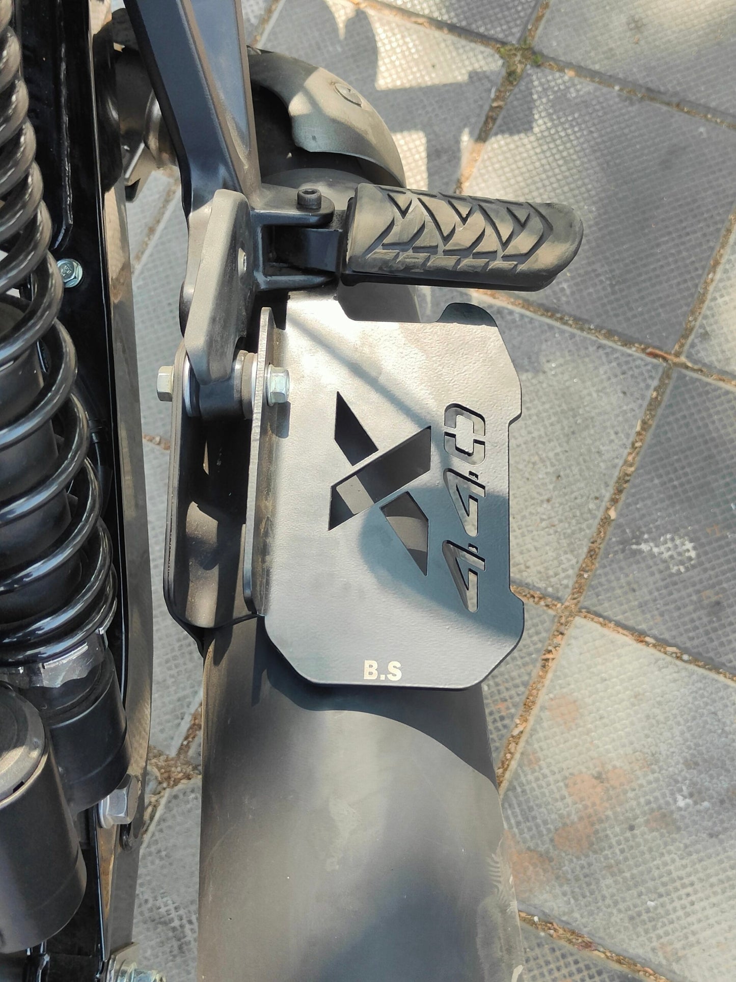 Sparewick - Harley Davidson X440 Footrest Extender (Stainless Steel) | Sparewick