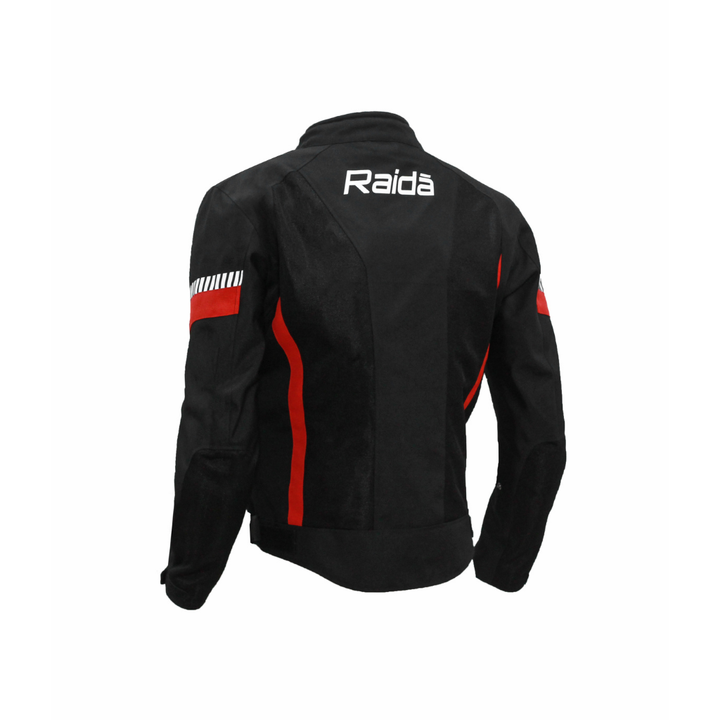 Raida BOLT Motorcycle Jacket/ Red - Premium  from Raida - Just Rs. 5950! Shop now at Sparewick