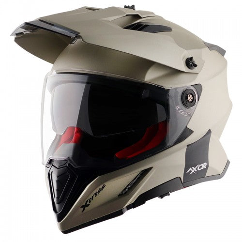 X-Cross Dual Visor SC/ Nickel Red - Premium  from AXOR - Just Rs. 6983! Shop now at Sparewick