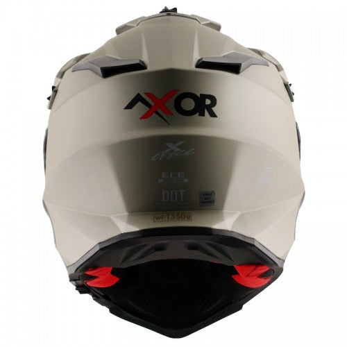 X-Cross Dual Visor SC/ Nickel Red - Premium  from AXOR - Just Rs. 6983! Shop now at Sparewick