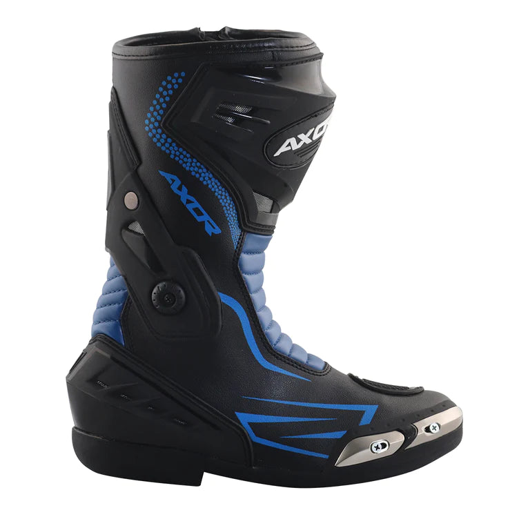 Axor Slipstream Riding Boots/ Blue - Premium  from Raida - Just Rs. 7999! Shop now at Sparewick