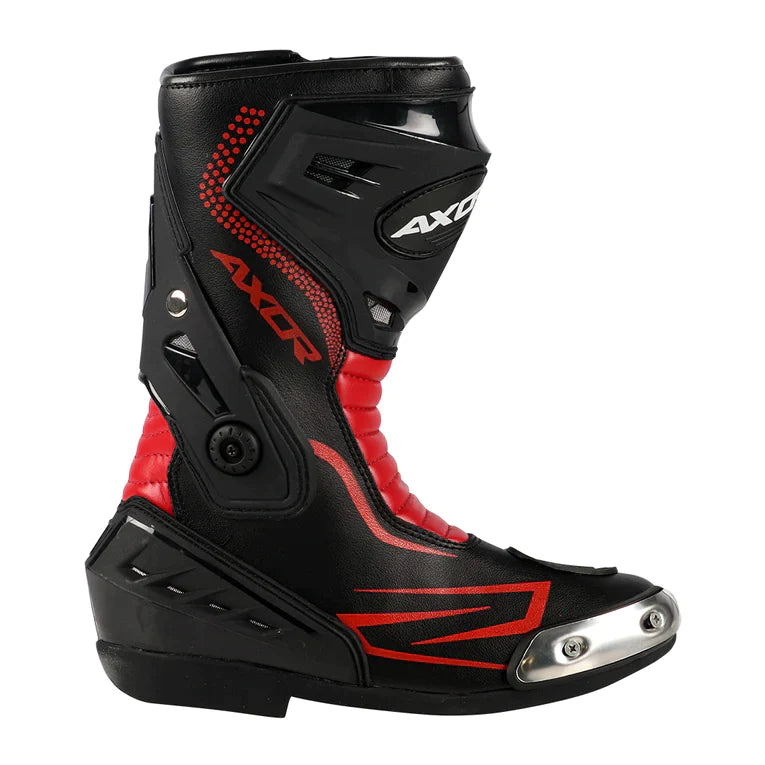 Axor Slipstream Riding Boots/ Red - Premium  from Raida - Just Rs. 7999! Shop now at Sparewick
