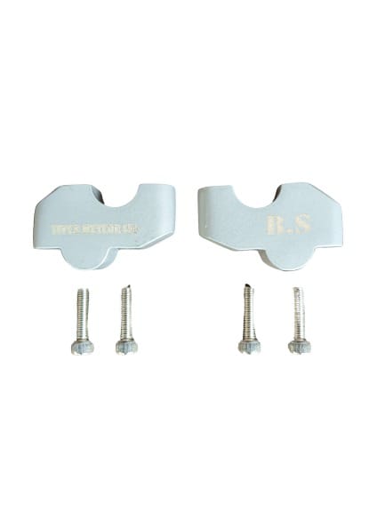 Sparewick - Super Meteor Handle Bar Riser- Aluminium (Silver) | Sparewick