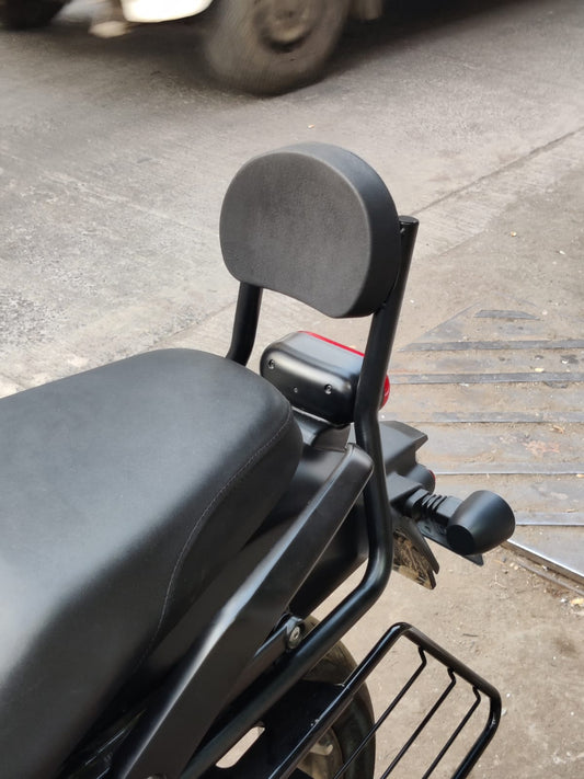 Harley X440 Backrest (Stainless Steel) Black - Premium  from Sparewick - Just Rs. 3100! Shop now at Sparewick