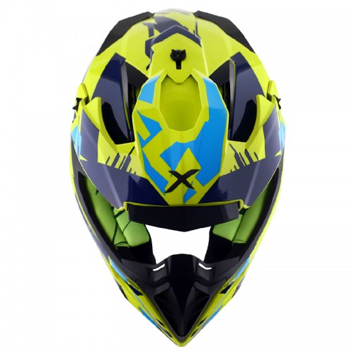 X-Cross X1/ Neon Yellow Blue - Premium  from AXOR - Just Rs. 5984! Shop now at Sparewick