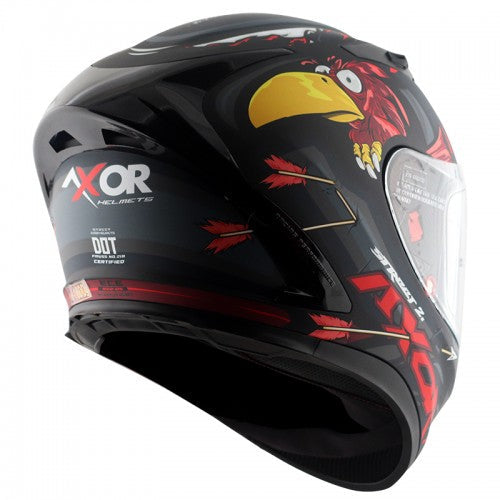 Street Zazu/ Dull Black Red - Premium  from AXOR - Just Rs. 4600! Shop now at Sparewick