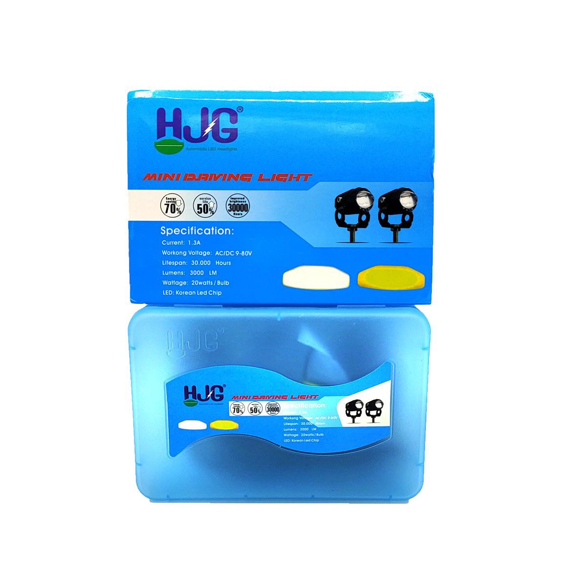 Sparewick Auxiliary Lights- HJG Mini Drive Dual Color | Sparewick