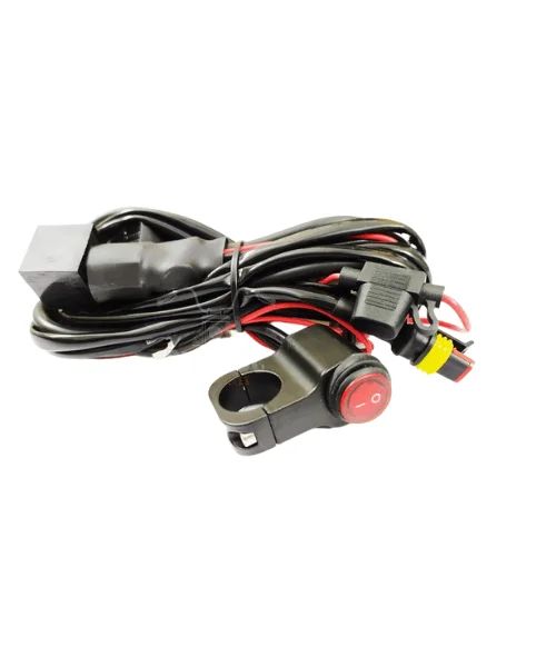 HJG Foglight Wiring Harness Kit with Relay/ Switch/ Fuse/ Flasher - Premium  from SPAREWICK - Just Rs. 1390! Shop now at Sparewick