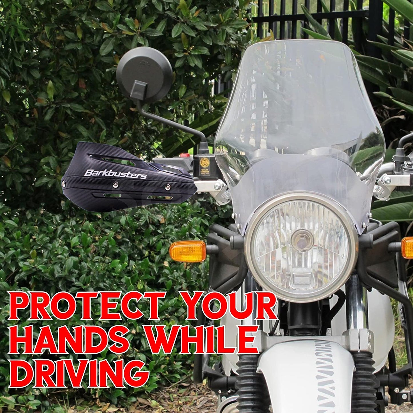 Barkbusters - Barkbusters Hand Protectors (Carbon Fiber Knuckle Guard) Universal Fitting | Sparewick