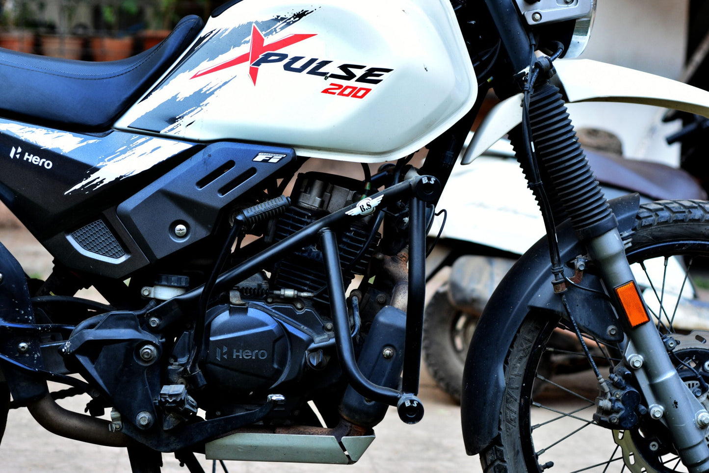 BS - HERO X PULSE CRASH GUARD (STAINLESS STEEL) | Sparewick