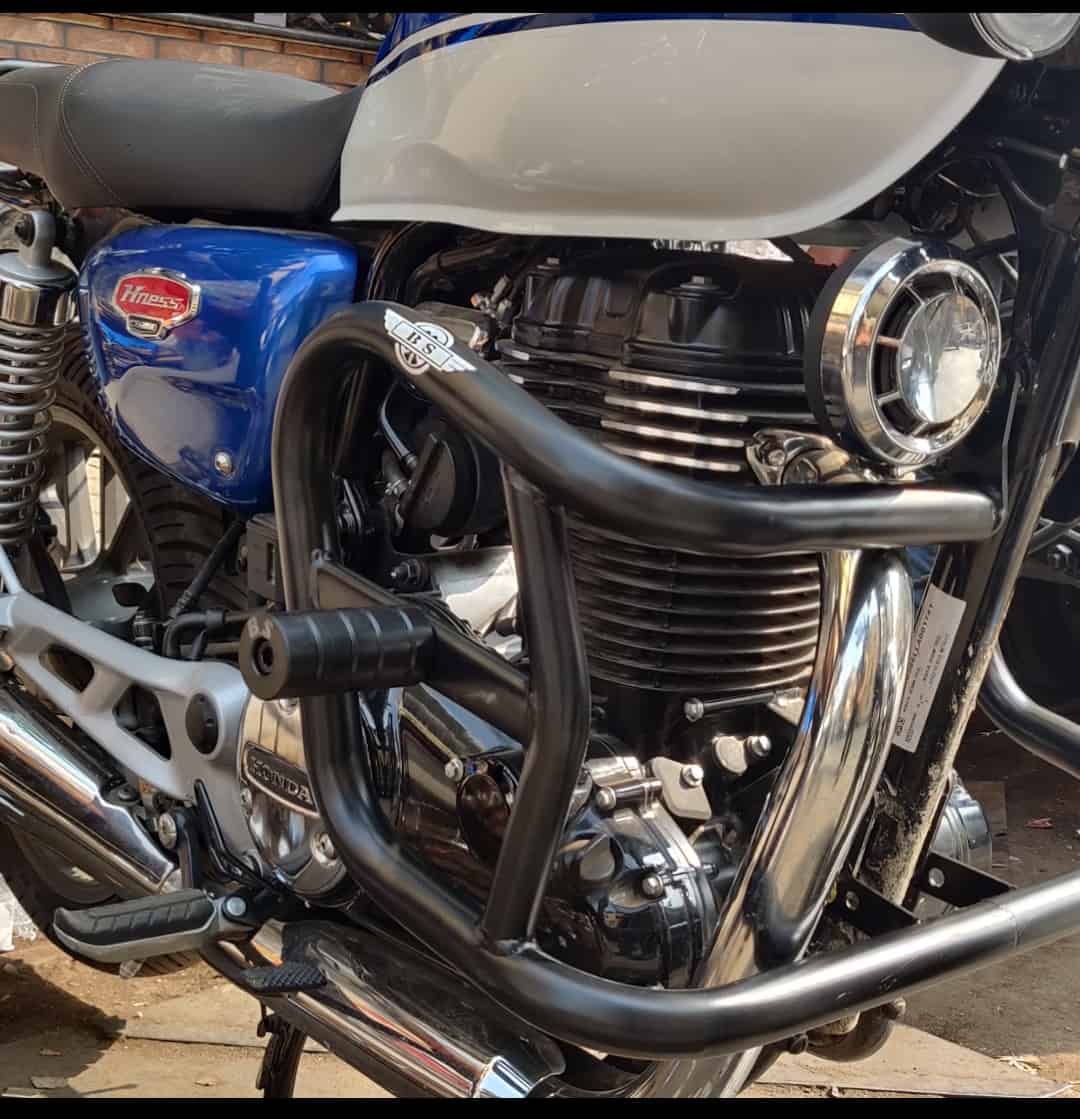 BS - HONDA RS AND HNESS CRASH GUARD (SIMILAR FITTING) STAINLESS STEEL | Sparewick