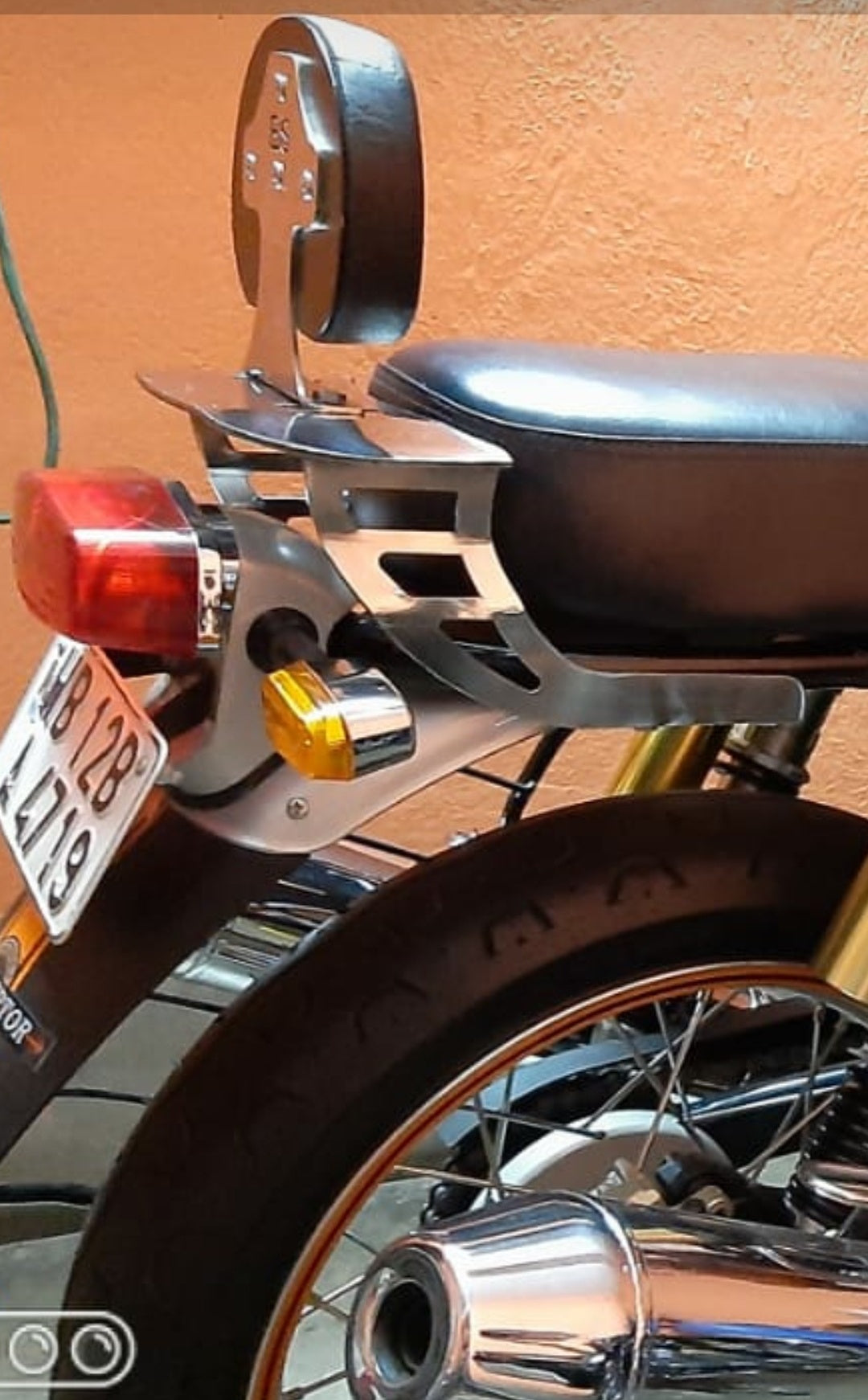 sparewick - Backrest for Interceptor - Stainless Steel (Life Time Rust Guarantee) | Sparewick