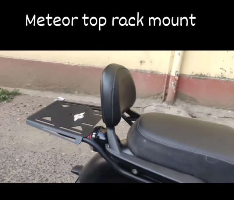 sparewick - ROYAL ENFIELD METEOR TOP RACK MOUNT (STAIINLESS STEEL) | Sparewick