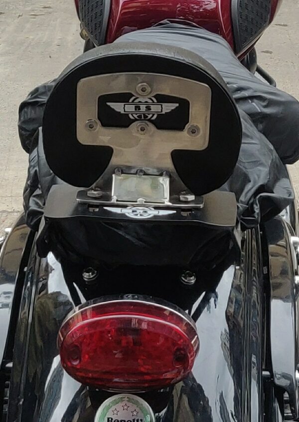 Sparewick - BACKREST FOR BENELLI IMPERIALE 400 (STAINLESS STEEL) | Sparewick