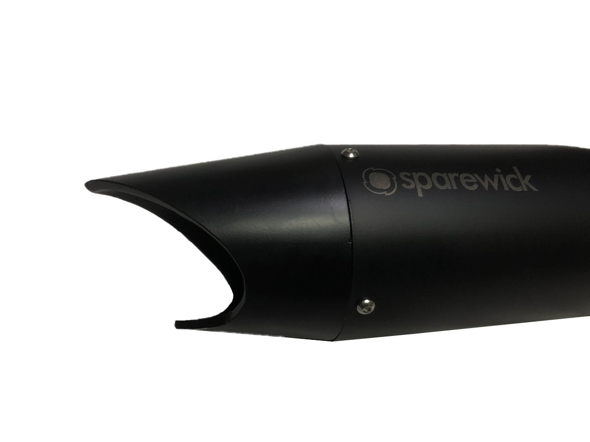 Shark Exhaust (Royal Enfield and Avenger all Models)-Black - Premium Exhausts from Sparewick - Just Rs. 2900! Shop now at Sparewick