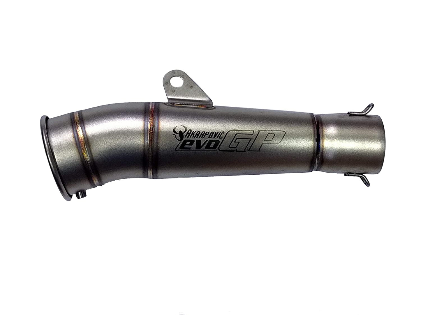 Akrapovic Evo- Grey (Universal Fitting)Stainless Steel - Premium Exhausts from Sparewick - Just Rs. 3400! Shop now at Sparewick