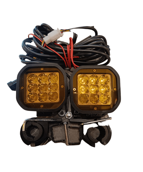 HJG 9 Led with Wiring Harness/Clamps/Harness and Switch Inbuild - Premium Auxiliary Lights from Sparewick - Just Rs. 3850! Shop now at Sparewick