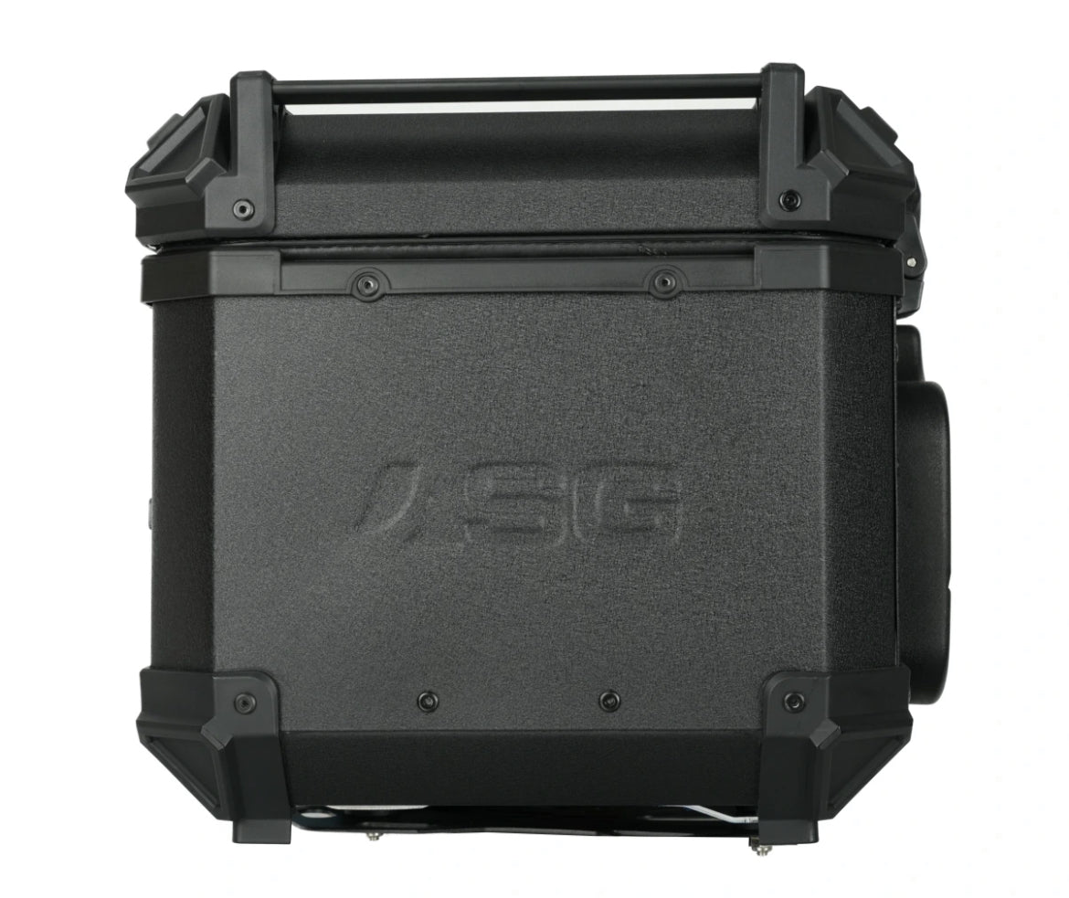 Sparewick - Asg Aluminium Top Box 45 Litres (Sand Gray) | Sparewick