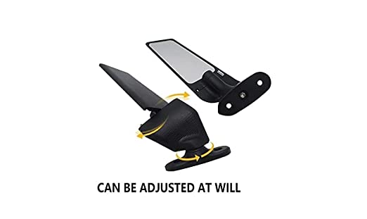 Stealth Mirrors for Bike (All Fearing Bikes)- Small - Premium  from sparewick - Just Rs. 1390! Shop now at Sparewick