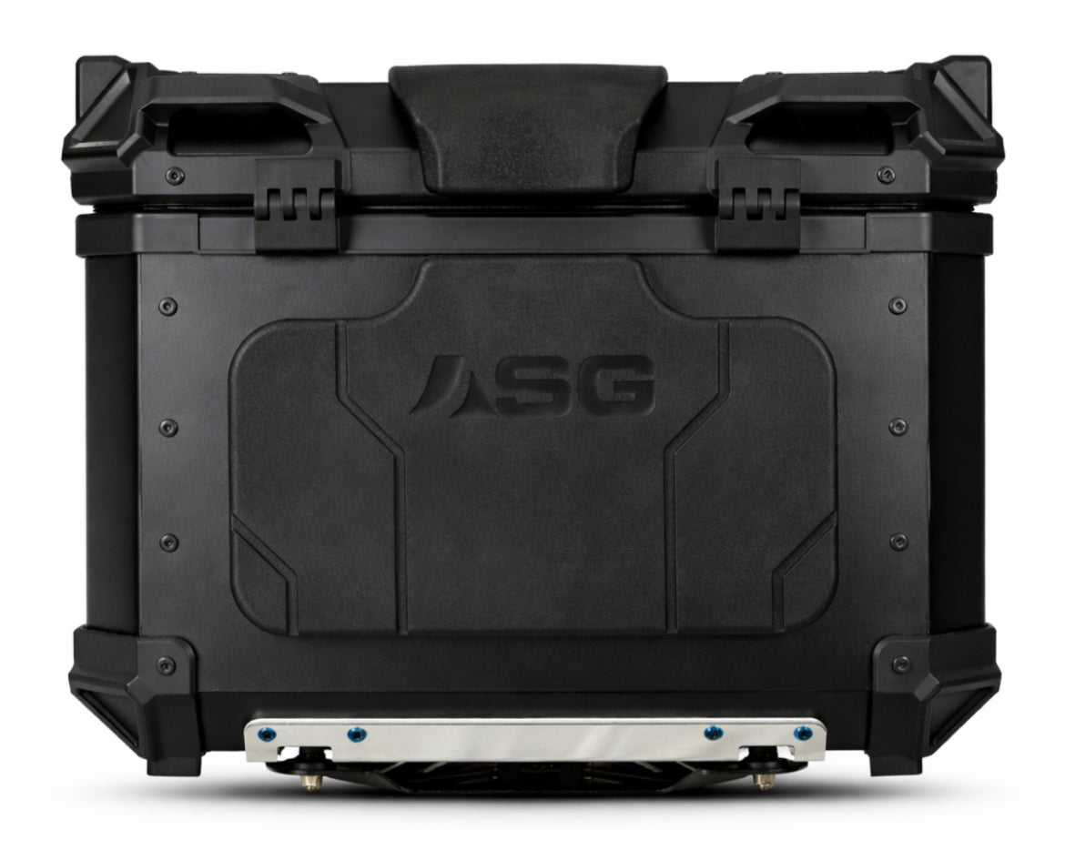 Sparewick - Asg Top Box Aluminium(55 Litres) | Sparewick