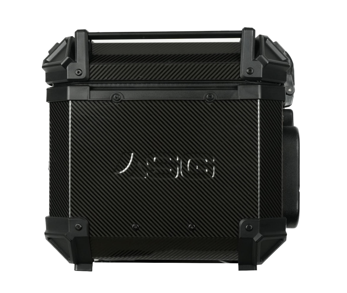 Sparewick - Asg Top Box-45 Litres(Carbon Fibre Black) | Sparewick