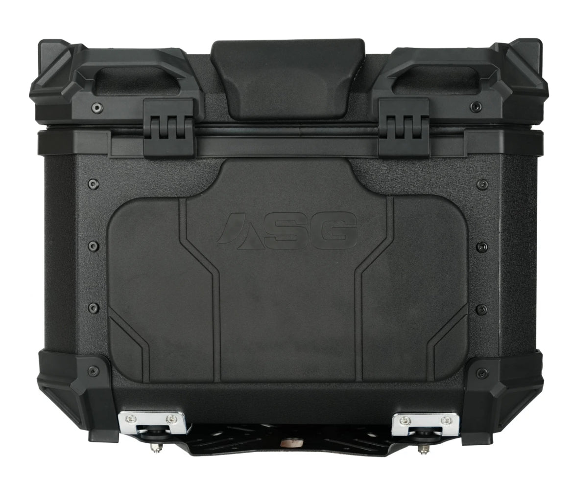 Sparewick - Asg Aluminium Top Box 45 Litres (Sand Gray) | Sparewick