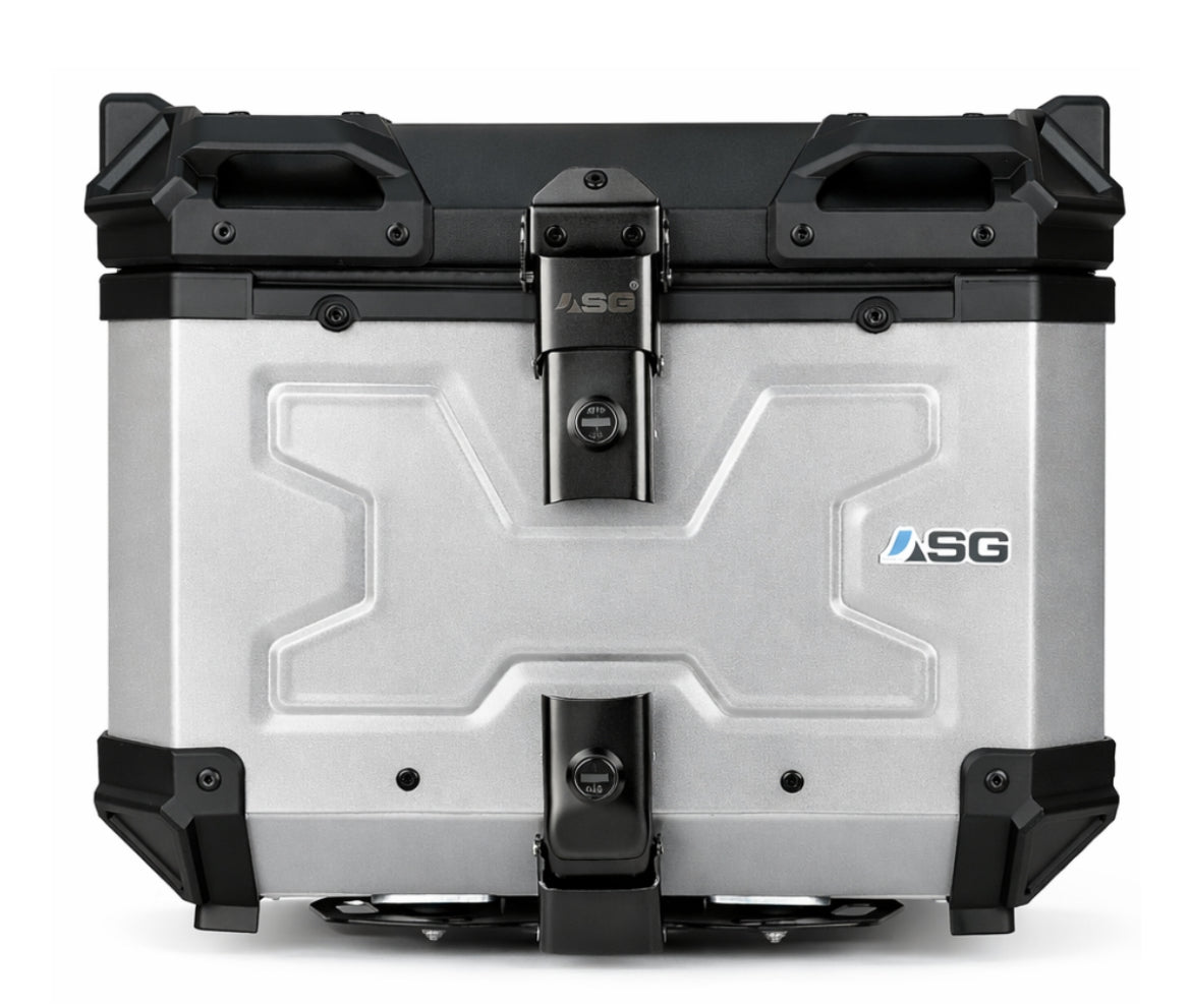 Sparewick - Asg Top Box 45 L(Silver) | Sparewick