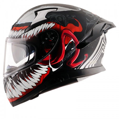 Apex Marvel Venom/ Dull Black Red - Premium  from AXOR - Just Rs. 6500! Shop now at Sparewick