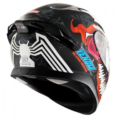 Apex Marvel Venom/ Dull Black Red - Premium  from AXOR - Just Rs. 6500! Shop now at Sparewick