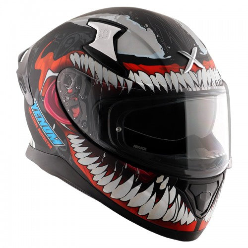 Apex Marvel Venom/ Dull Black Red - Premium  from AXOR - Just Rs. 6500! Shop now at Sparewick