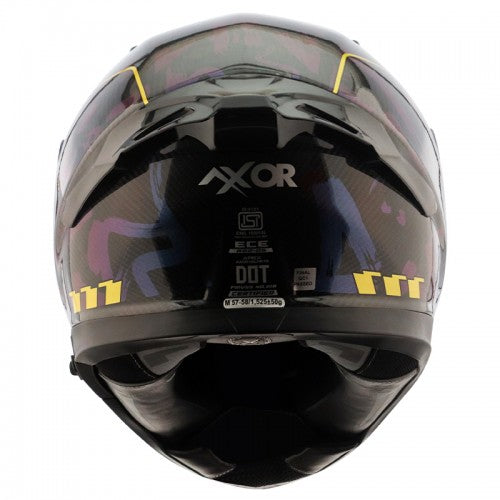 Apex Carbon Small Checks/ Gloss Carbon Neon Yellow - Premium  from AXOR - Just Rs. 11250! Shop now at Sparewick