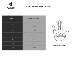 Raida Alps Waterproof Gloves - Premium  from Raida - Just Rs. 3950! Shop now at Sparewick