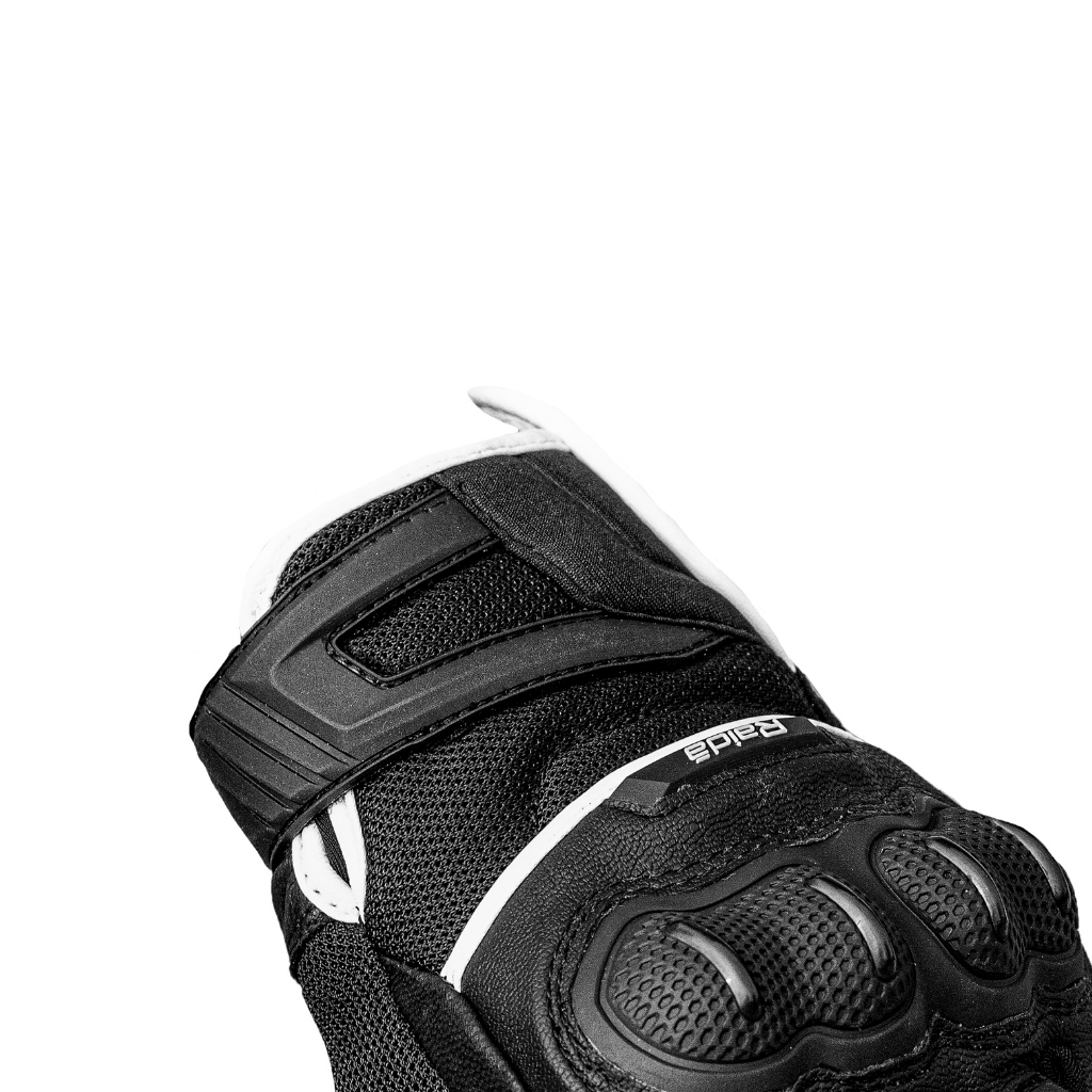 Raida AirWave Motorcycle Gloves/ White - Premium  from Raida - Just Rs. 3350! Shop now at Sparewick