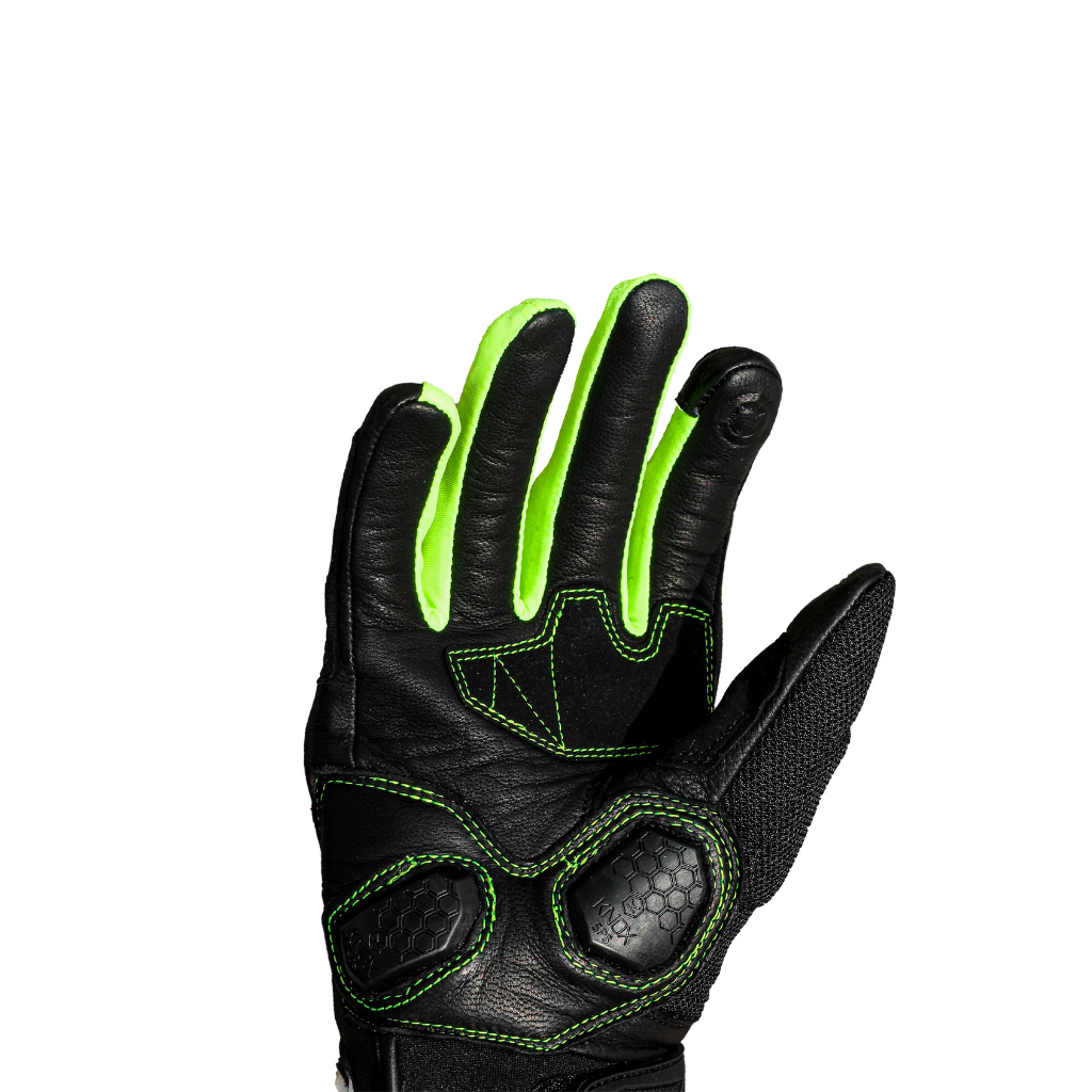 Raida AirWave Motorcycle Gloves/ Hi-Viz - Premium  from Raida - Just Rs. 3350! Shop now at Sparewick