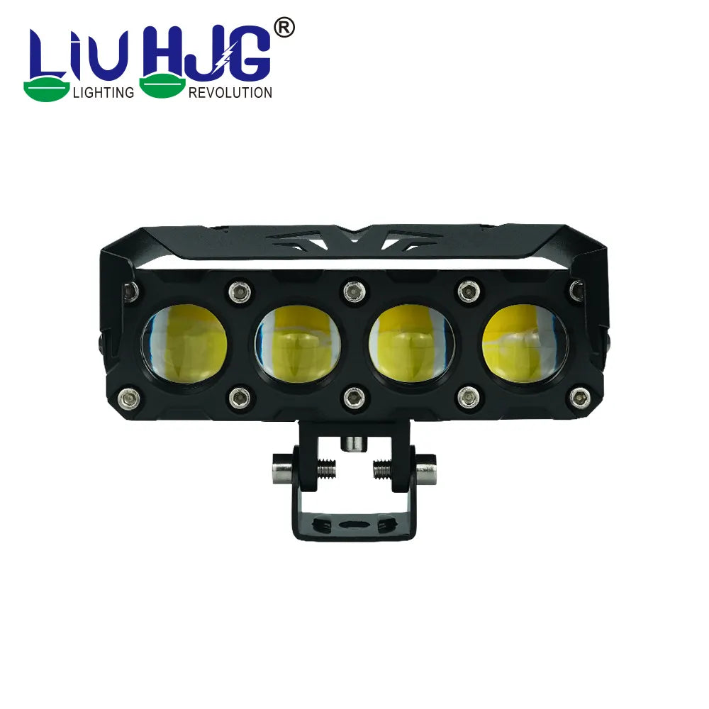 HJG 4 Lens (White+Yellow) 6 Months Guarantee - Premium Auxiliary Lights from Sparewick - Just Rs. 4500! Shop now at Sparewick