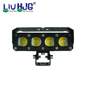HJG 4 Lens (White+Yellow) 6 Months Guarantee - Premium Auxiliary Lights from Sparewick - Just Rs. 4500! Shop now at Sparewick