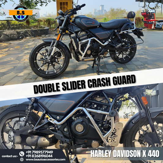 Harley Davidson X440 Crash Guard (Stainless Steel) Chrome - Premium  from Sparewick - Just Rs. 4500! Shop now at Sparewick