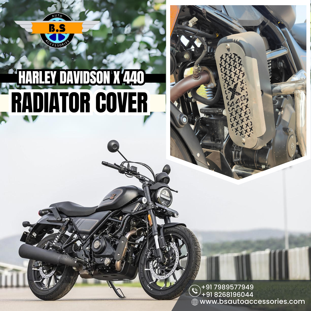 Harley Davidson X440 Radiator Grill (Stainless Steel) Chrome - Premium  from Sparewick - Just Rs. 1100! Shop now at Sparewick
