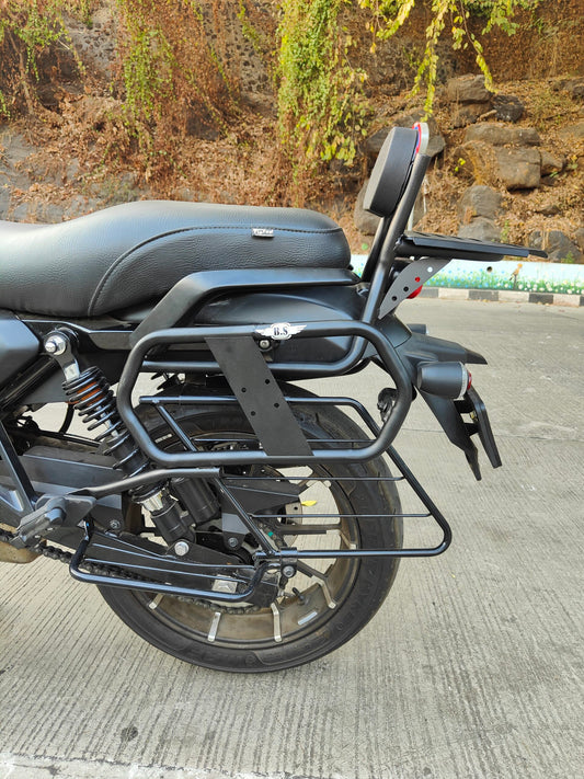 Harley Davidson X440 Saddle Stay (Stainless Steel) Black with JerryCan Holders - Premium  from Sparewick - Just Rs. 3200! Shop now at Sparewick