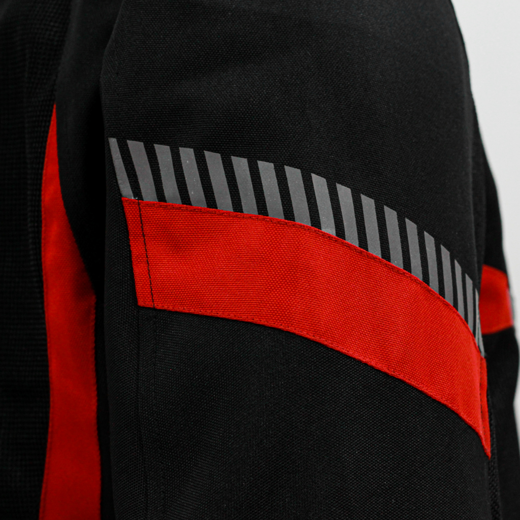 Raida BOLT Motorcycle Jacket/ Red - Premium  from Raida - Just Rs. 5950! Shop now at Sparewick