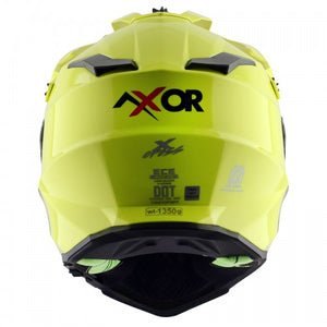X-Cross Dual Visor SC/ Neon Yellow Green