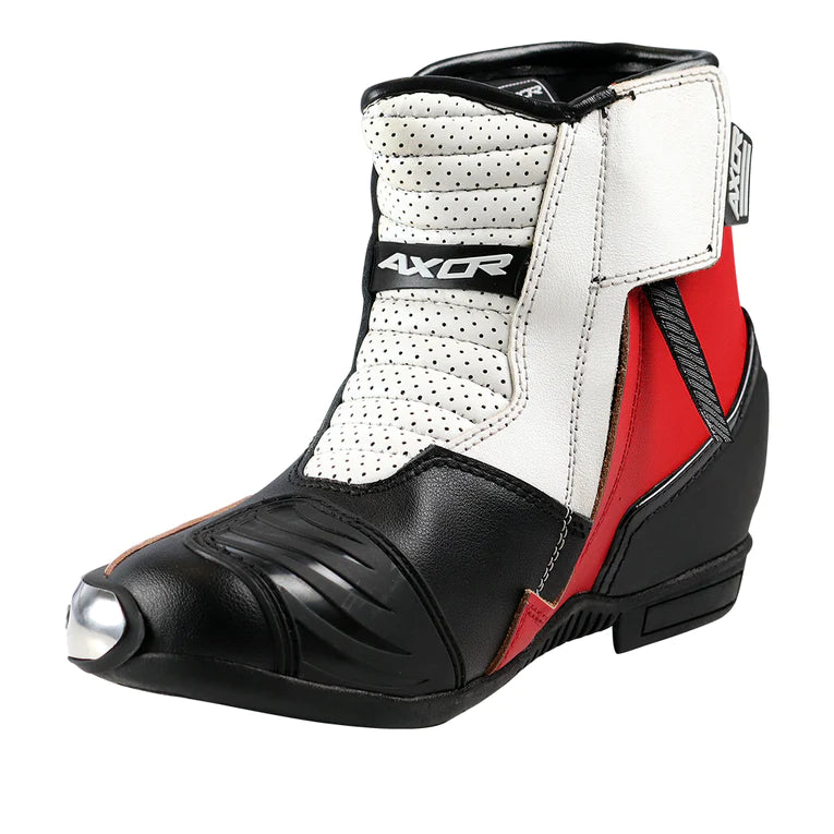 Axor Slicks Riding Boots/ Red - Premium  from Raida - Just Rs. 7480! Shop now at Sparewick