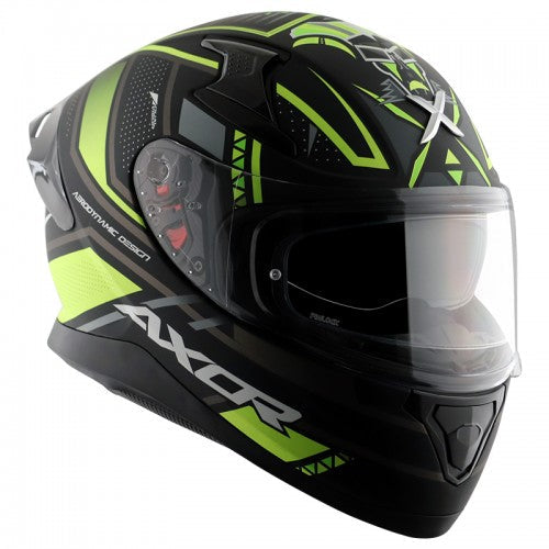 Apex Marvel Tiki/ Dull Black Neon Yellow - Premium  from AXOR - Just Rs. 4600! Shop now at Sparewick