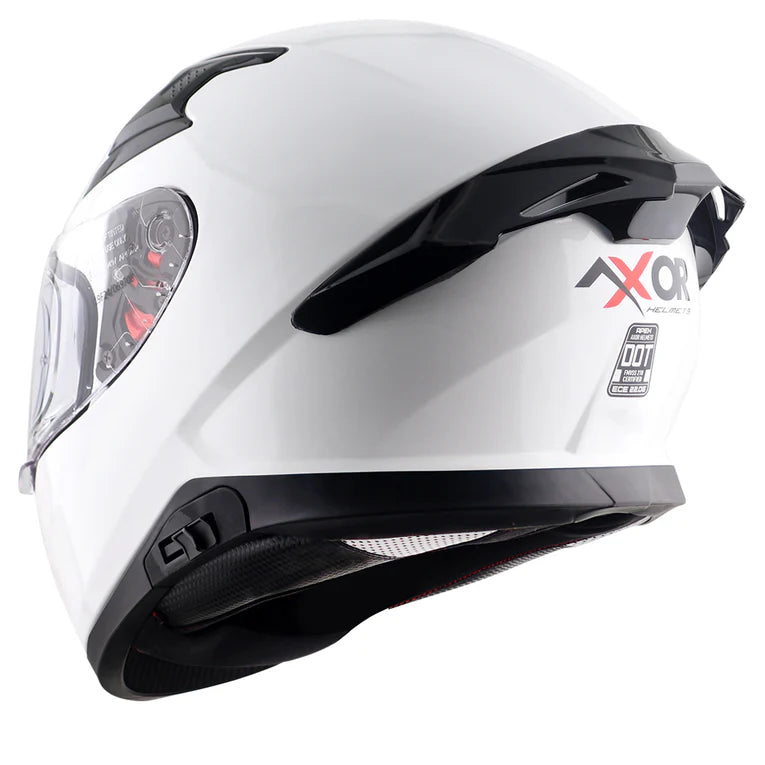 Axor Apex White Color Helmet - Premium  from Sparewick - Just Rs. 4850! Shop now at Sparewick